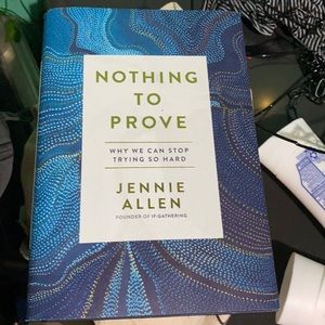 Nothing to prove book